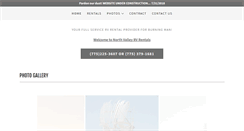 Desktop Screenshot of northvalleyrvrental.com
